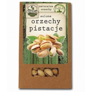 ORZECHY PISTACJOWE DELIKATNIE SOLONE 50 G USA W ŁUPINKACH